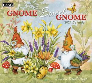 Lang 2024 Gnome Sweet Gnome Wall Calendar